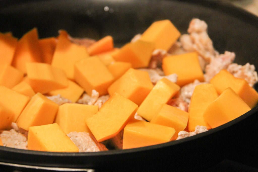 One Pan Dish: Ground Turkey- Butternut -Coconut Hash (Dinner in less than 15 minutes) | IMG 3417 IMG_3417