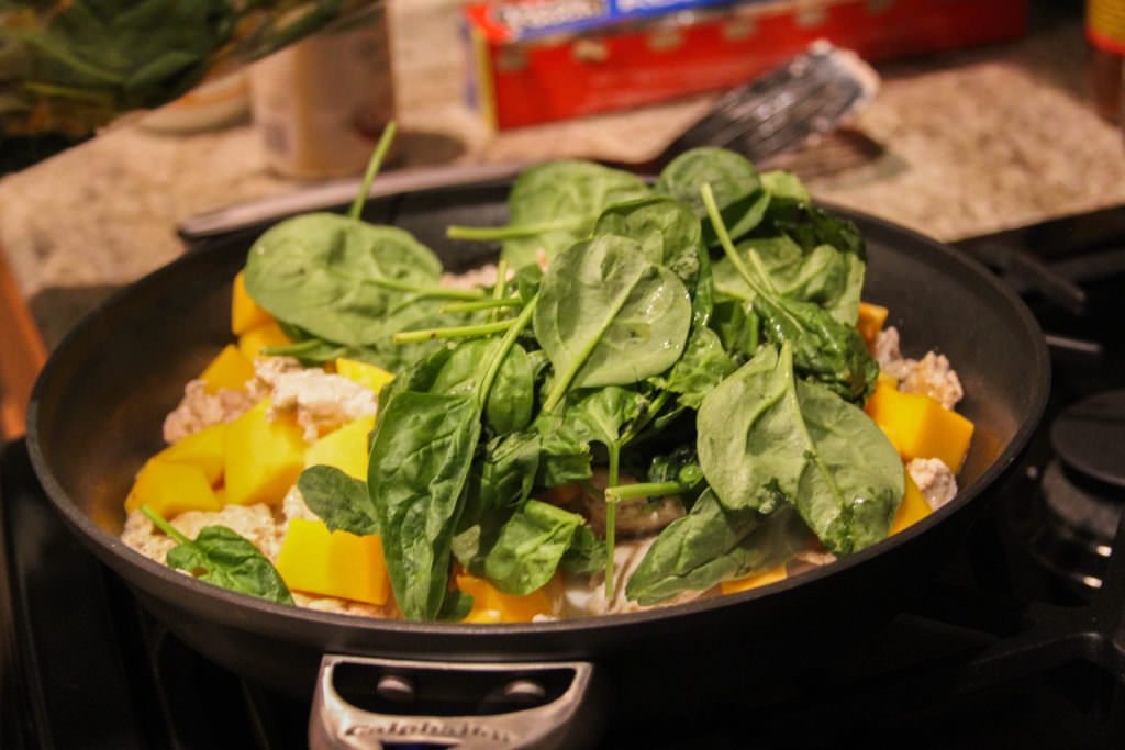 One Pan Dish: Ground Turkey- Butternut -Coconut Hash (Dinner in less than 15 minutes) | IMG 3428 IMG_3428