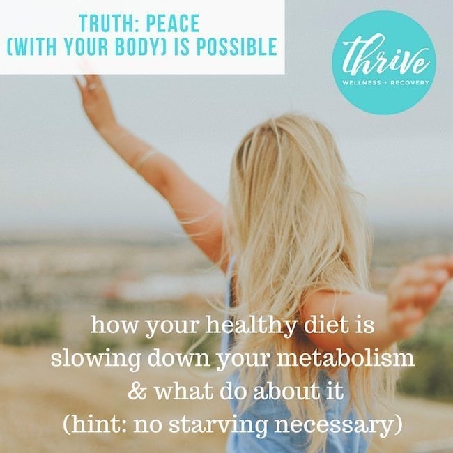 Peace 1 | Is Your Healthy Diet Or Workout Messing With Your Metabolism ?