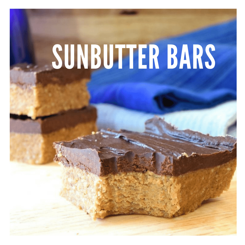10 Simple Paleo Swaps for the Standard American Diet (Plus: Free 15 Recipe Guide) | sunbutter bars sunbutter-bars