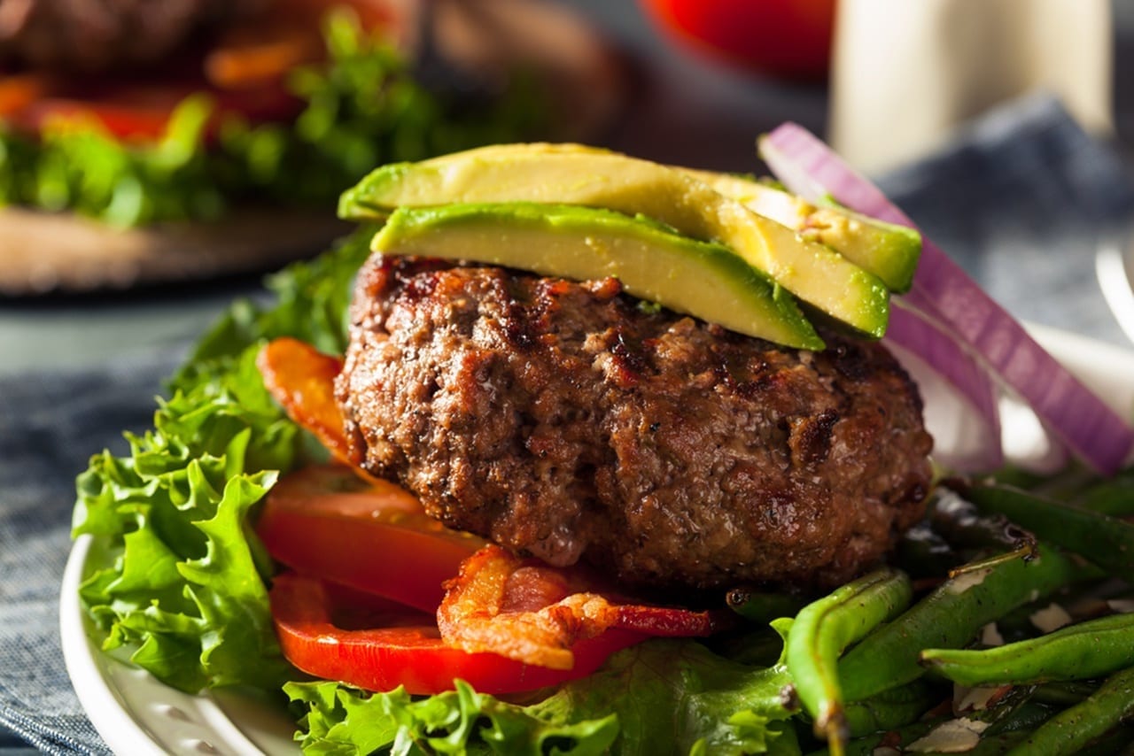 Keto for SIBO: How to Heal SIBO with a Keto Diet Now | heal sibo shutterstock 399524071 meat with avocado vegetables heal sibo with keto diet