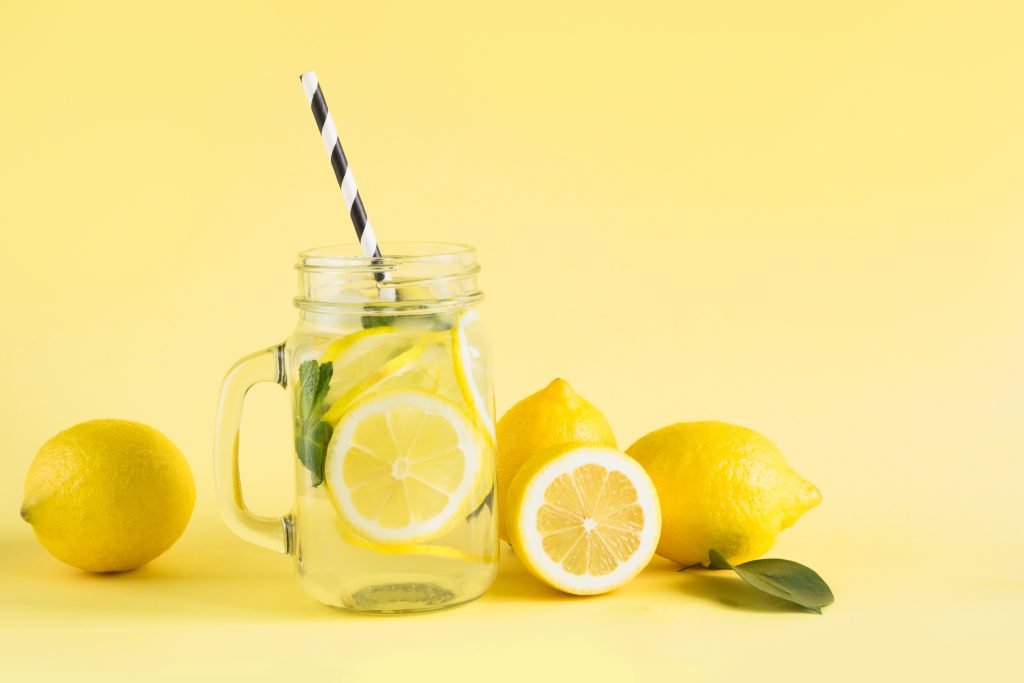 How to Detox from Toxic Mold: 10 Essentials to Detox And Heal Mold Illness 100% | Detox from Toxic Mold fruits water or lemonade with lemon orange and mint Detox from Toxic Mold - fruits water or lemonade with lemon, orange and mint