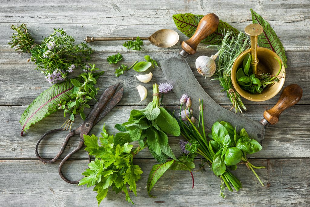 3 Easy Hacks to End Picky Eating And How to Help Your Kids to Eat Healthier | picky eating herbs and spices on wooden table picky eating - herbs and spices on wooden table