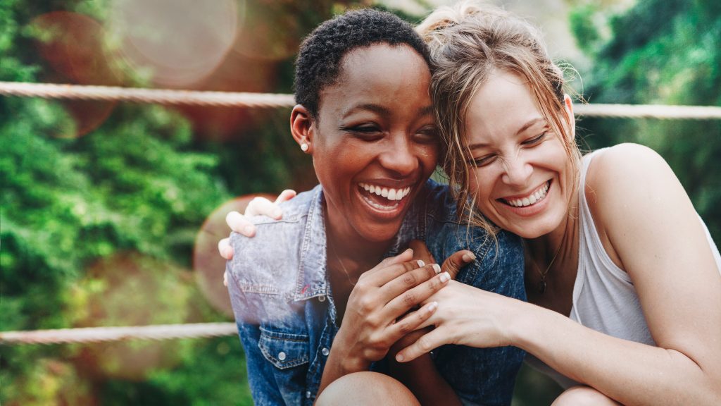 How to Lose Weight And 10x Your Health With Spark Joy | spark joy Cheerful girls embracing each other spark joy - Cheerful girls embracing each other