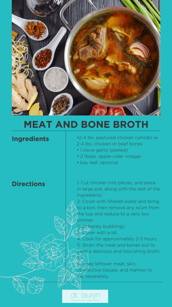 Bone Broth - Meat And Bone Broth Recipe