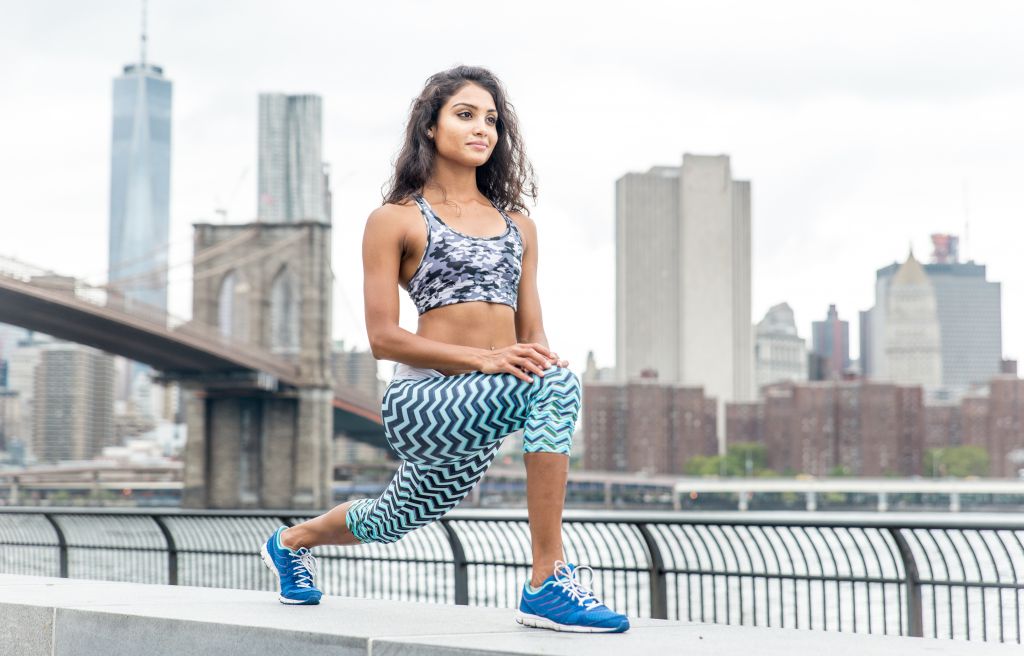 19 Natural Fertility Treatments (Your Gyno Won’t Tell You About) | estrogen dominance woman doing exercise to maintain her happy weight estrogen dominance - woman doing exercise to maintain her happy weight